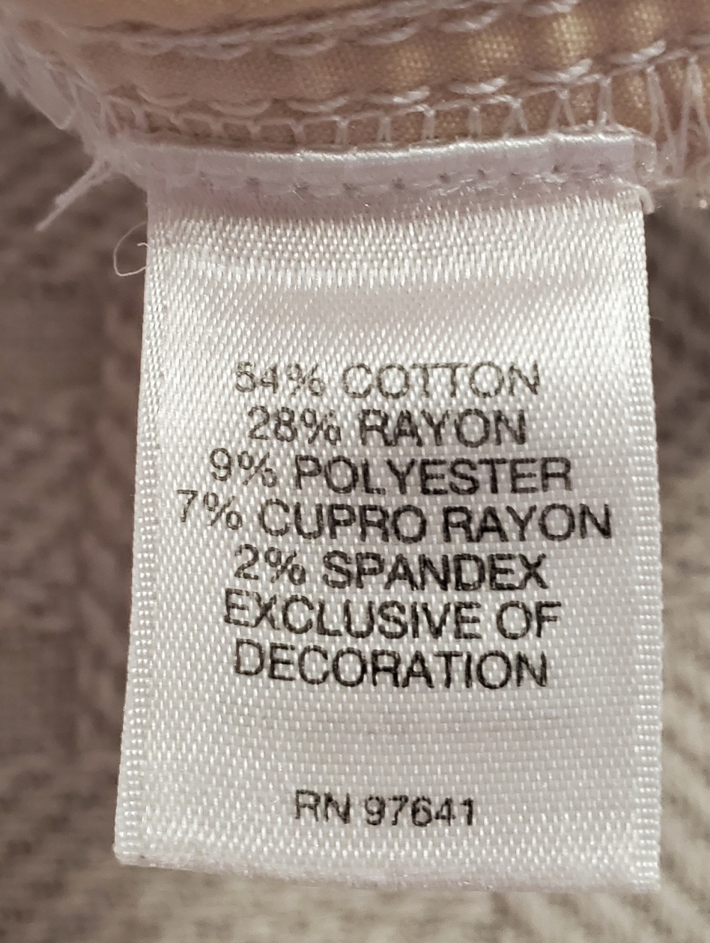 J. Jill Floral Embroidered Stretch Crop Jeans Authentic Fit White - Picture 11 of 11